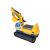 Set excavator si casca pentru copii, 47 cm x 26 cm x 31 cm, Lean 9270 70993166