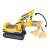 Set excavator si casca pentru copii, 47 cm x 26 cm x 31 cm, Lean 9270 70993166