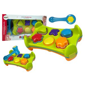 Oktatási kétoldalas kalapácsos lyukasztó szortírozó blokkok formák – 12077