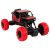 Červený Monster Truck Diaľkovo ovládané auto, 1:18 Mierka RC terénne vozidlo pohľad spredu