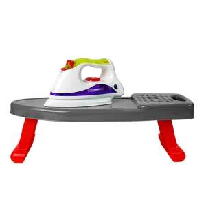 Masă de călcat Funny Iron pentru copii cu fier de călcat, pentru copiii de peste 3 ani - Lean Toys