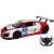 Rastar 1:14 méretarányú távirányítós Audi R8 LMS versenyautó, fehér és piros színben