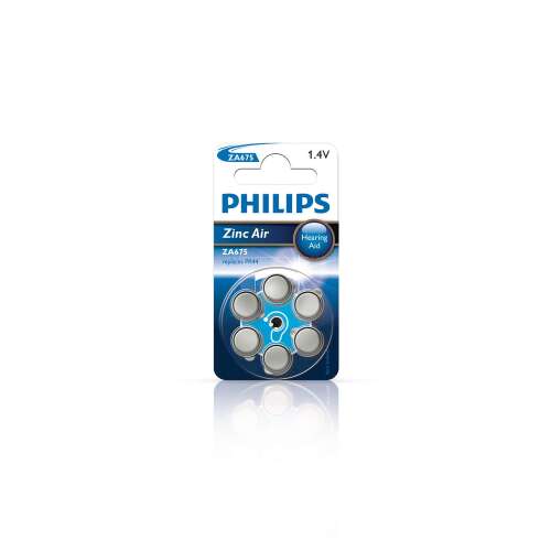 Baterie de uz casnic Philips Minicells ZA675B6A/00 Baterie de unică folosință Zinc-aer 44968164