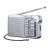 Prijenosni radio Panasonic RF-P150D s teleskopskom antenom