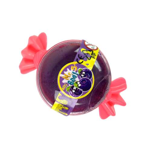 Mr Boo Slime Cukorka, lila nyálka cukorka formájú dobozban, gyerekjáték, stresszoldó - Játék