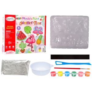 Barkácskészlet görögdinnye gipszmágnesek 10922