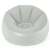 Bestway inflatable LED air chair, grey, front view