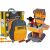 2-in-1 Spielzeugwerkzeugsatz Rucksack und Werkstatt Spielset