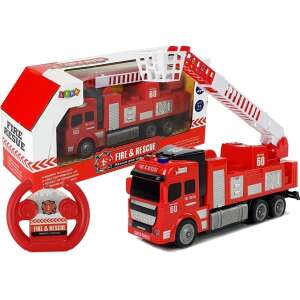 Távvezérelt tűzoltókocsi R / C 7222 71026723 Munkagépek gyerekeknek