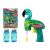 Fun Bubble Flamingo Seifenblasenpistole mit Nachfüllpackungen und Verpackung