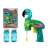 Fun Bubble Flamingo Bubble Gun with Refill Solution