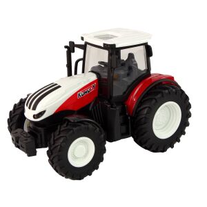 Poľnohospodársky traktor 1:24 Diaľkovo ovládaný R/C pilot Farma Biela Červená