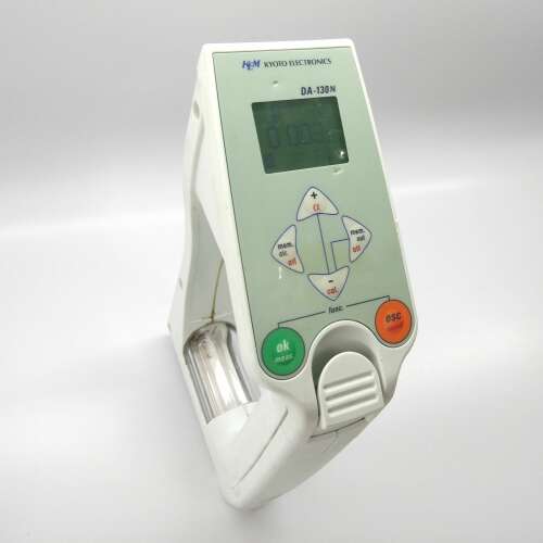 Kyoto Electronics DA-130N Digital Density Meter, portable, handheld, laboratory, industrial, ASTM D1298, ISO 758
