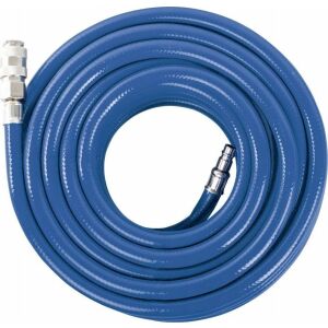 Scheppach 15m High Pressure Air Hose for Compressors with Quick Coupler - Compressor Accessory