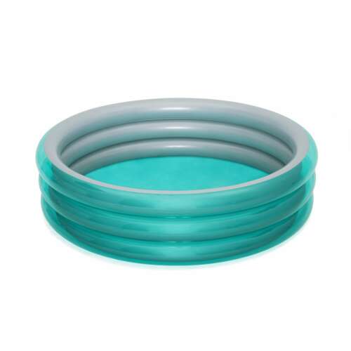 Bestway 51043 inflatable pool, 201 cm x 53 cm, turquoise and grey, for kids