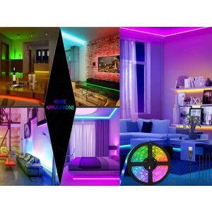 5m RGB LED strip applications: home lighting, accent lighting - LED Strip