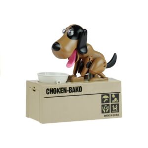 Kutyás persely barna - fekete 3457