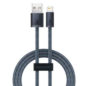 Cablu de date si incarcare, Baseus, Cablu USB la IP tip lightning, 2.4A, 200cm, Gri (CALD000516) (CALD000516)