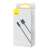 Kábel Baseus Dynamic Series USB do Lightning, 2.4A, 2m, sivý, balenie