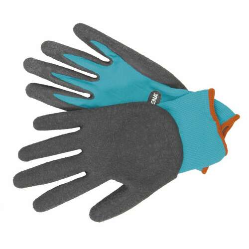 Gardena gardening gloves size 9/L (7-10) for planting, blue and grey, pair