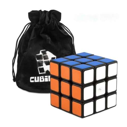 GAN Rubik's Speed Cube 3x3-as profi versenykocka Cubikon kockatartó szütyővel