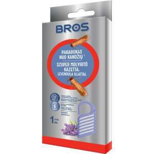 Bros Cassetă anti-molii - parfum de lavandă, 1 pachet - Insecticide