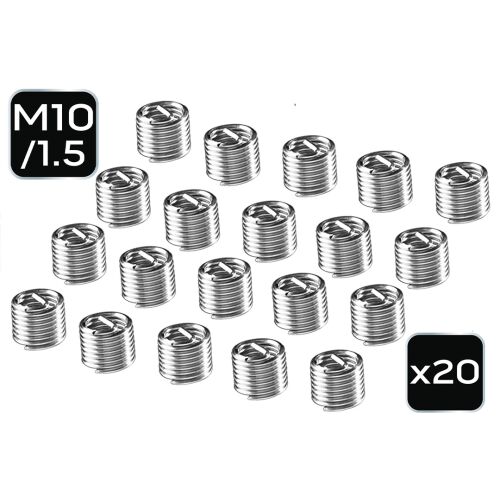 Neo Tools 11-908 menetjavító betét m10 20db, Ezüst