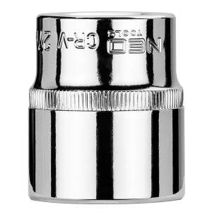 Klucz nasadowy NEO Tools 27 mm, napęd 1/2 cala, 6-cio punktowy, superlock, stal chromowo-wanadowa - Klucz do wtyczek