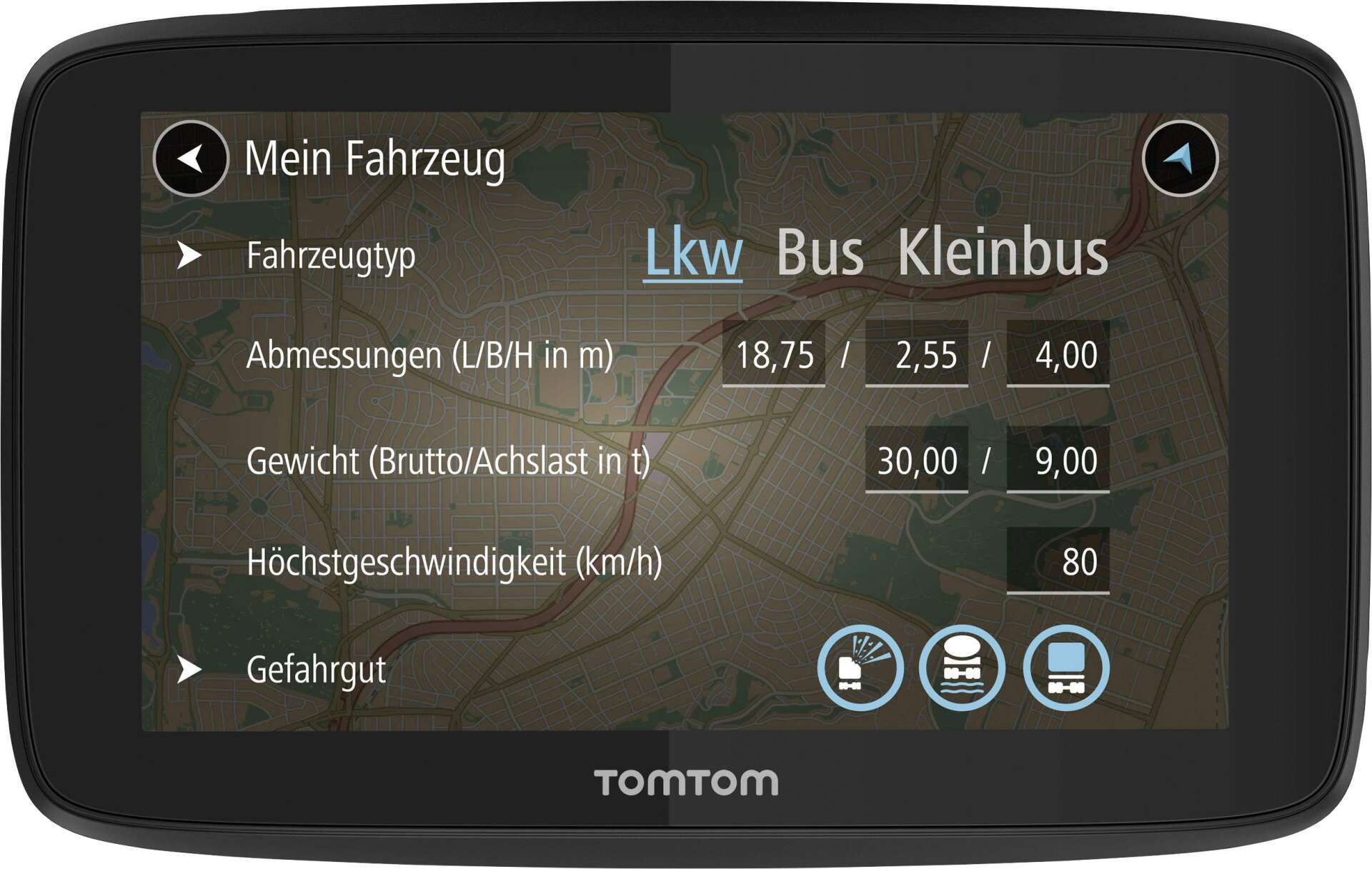 Tomtom 5" go professional 520 gps navigáció (teljes eu térkép)
