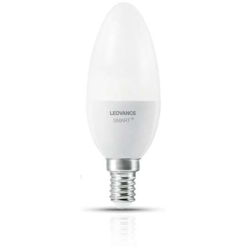 Ledvance Smart+ WiFi Candle E14 LED bulb, front view