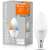 Ledvance Smart+ WiFi Candle E14 LED bulb and packaging close-up