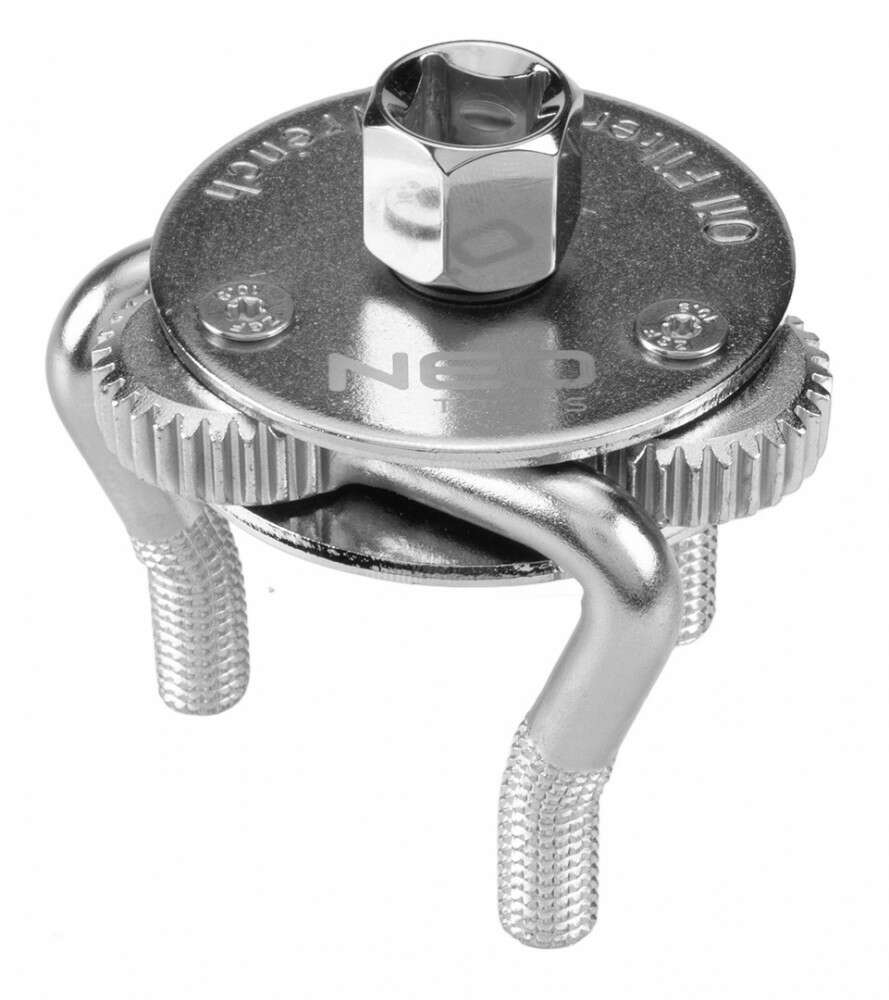 Neo Tools 11-238 Ściągacz filtra oleju (75-120 mm), srebrny