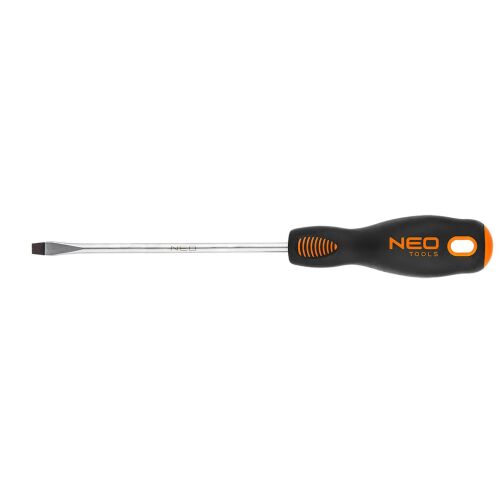 Neo Tools 04-014 csavarhúzó, lapos, 5,5x200 mm, Fekete/Narancs