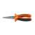 NEO TOOLS Langnasenzange, 200 mm, orange und schwarzer Griff
