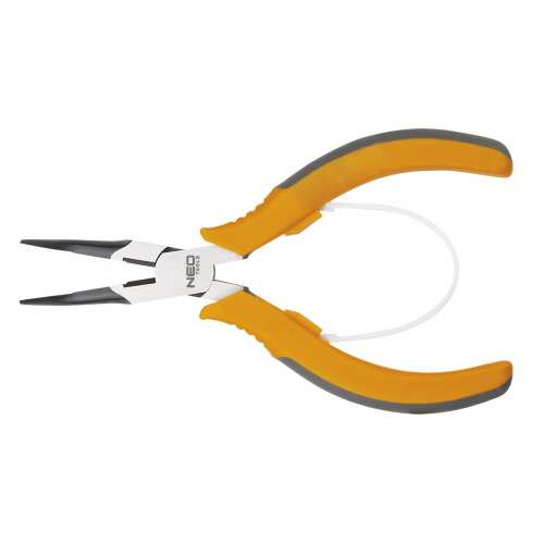 Neo Tools 01-103 rövidcsőrű fogó 140 mm, Narancs/Fekete