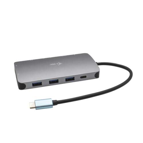 i-tec Metal C31NANODOCKVGAPD stații de andocare și replicatoare de porturi pentru calculatoare portabile Prin cablu USB 3.2 Gen 1 (3.1 Gen 1) Type-C Argint (C31NANODOCKVGAPD) (C31NANODOCKVGAPD)