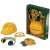Bosch toy construction worker set, includes helmet, safety glasses, earmuffs, and gloves