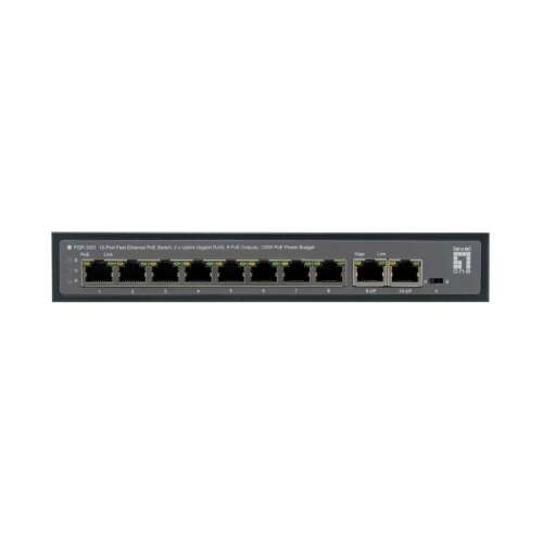 LevelOne FGP-1031 10 portos gyors Ethernet kapcsoló 2 Gigabit uplink porttal
