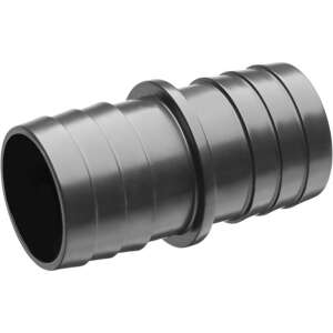 Conector pentru furtun Gardena 38 mm (1 1/2"), negru, pentru prelungirea sau repararea furtunurilor - Gardena Accesorii irigare