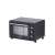 Severin TO 2067 Mini Backofen, 20L, 1500W, Edelstahl, schwarz
