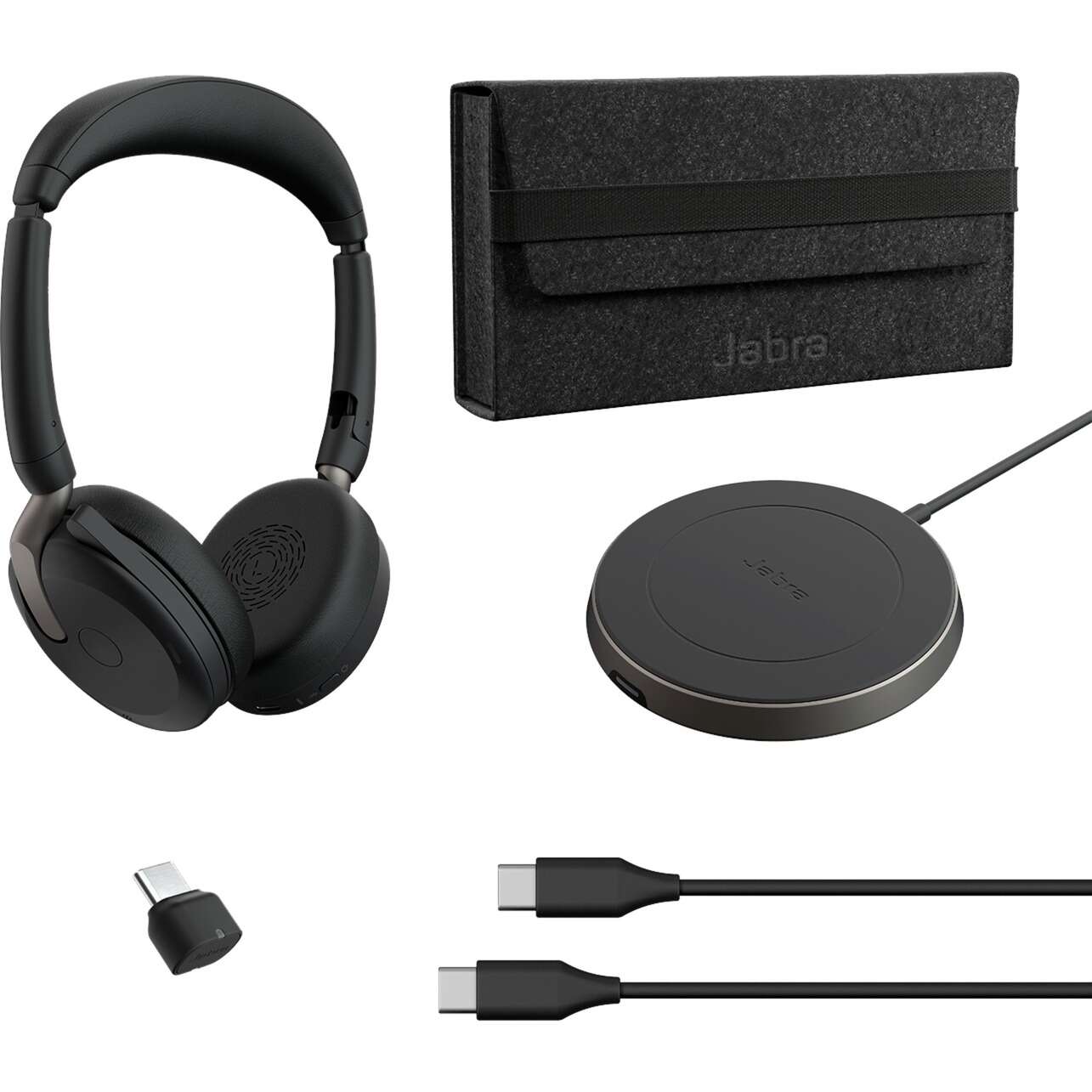 Jabra evolve2 65 flex duo link380a (uc) wireless headset - fekete...