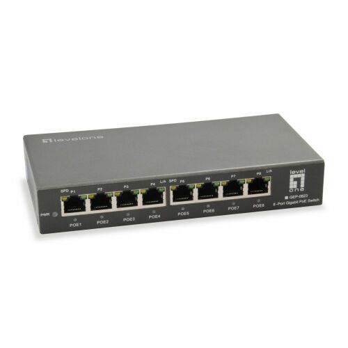 LevelOne GEP-0823 8 Portos Gigabit PoE+ Switch 138088705