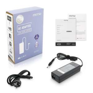 Mitsu 90W Universal Notebook Adapter, black, with power cord and plug - Mitsu