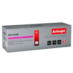 Activejet ATH-533N Magenta Tonerkartusche für HP Color LaserJet CP2025, CP2025dn, CP2025n, CM2320fxi, CM2320nf und Canon LBP7200Cdn, LBP7210Cdn, LBP7660Cdn, LBP7680Cx, MF8330Cdn, MF8340Cdn, MF8350Cdn, MF8360Cdn, MF8380Cdw, MF8540Cdn, MF8550Cdn, MF8580Cdw Drucker - Drucker & Scanner