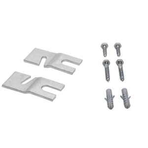 Bosch WMZ2200 Mosógép padló rögzítő készlet, tartók, csavarok és faldugókkal - Háztartási nagygép kiegészítő