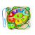 Hape Colorback Sea Turtle Magnetic Skill Game - fine motor skills development