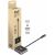 Club 3D CSV-1552 USB-C - DisplayPort és HDMI MST Hub csomagolással
