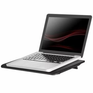 Chladiaca podložka pod notebook Defender NS-509 15.6 palca s notebookom, čierna - Príslušenstvo k notebookom