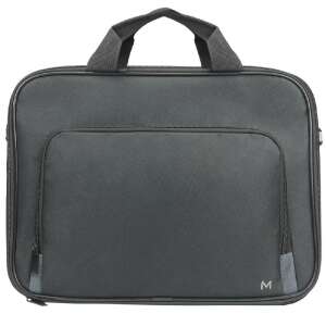 Mobilis The One Basic 14-15.6 inch laptop bag, black, front view - Laptop Bag and Case