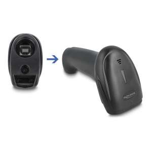 Delock 90564 Kézi vonalkódolvasó - Fekete